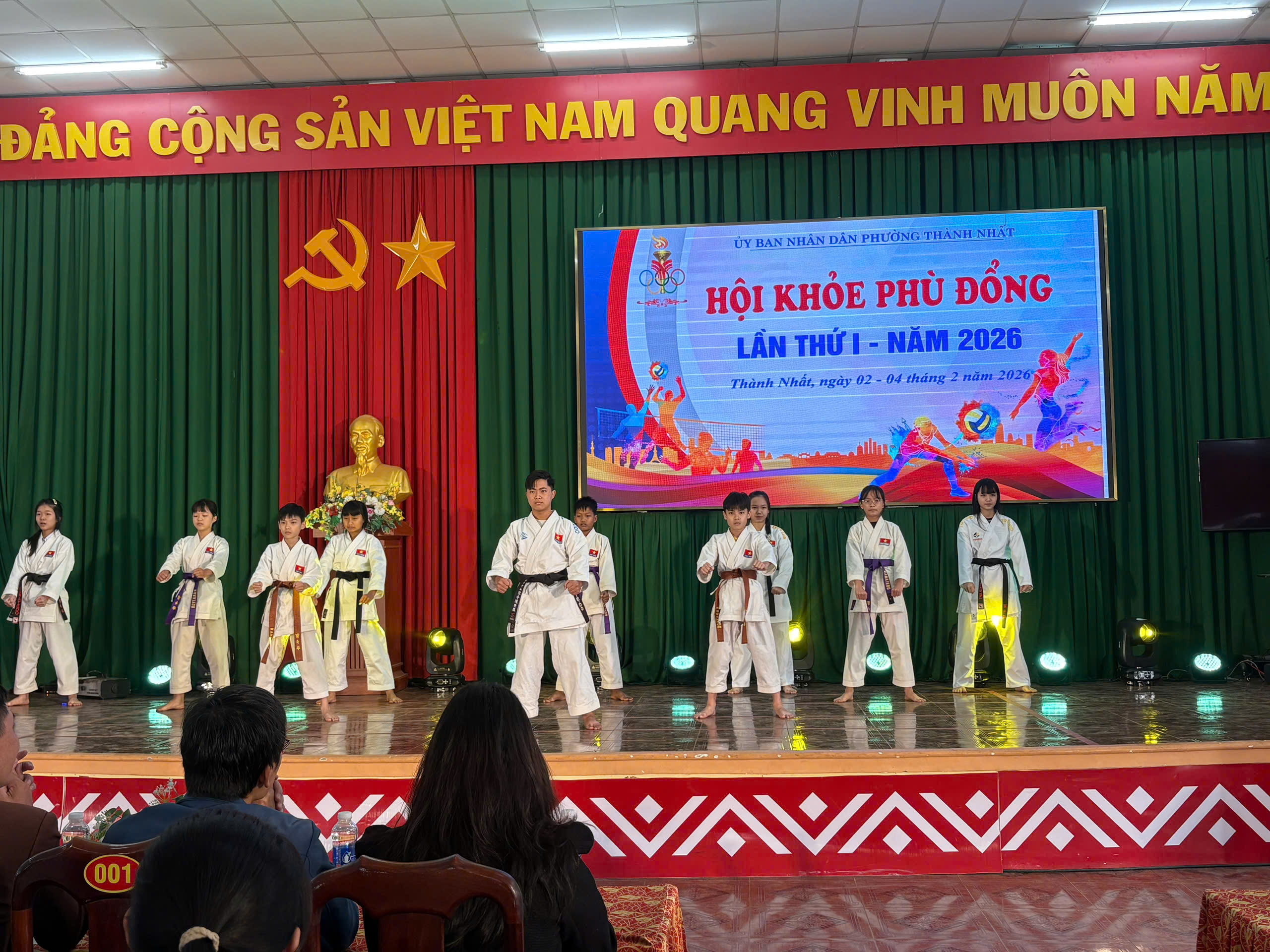 biểu diễn võ